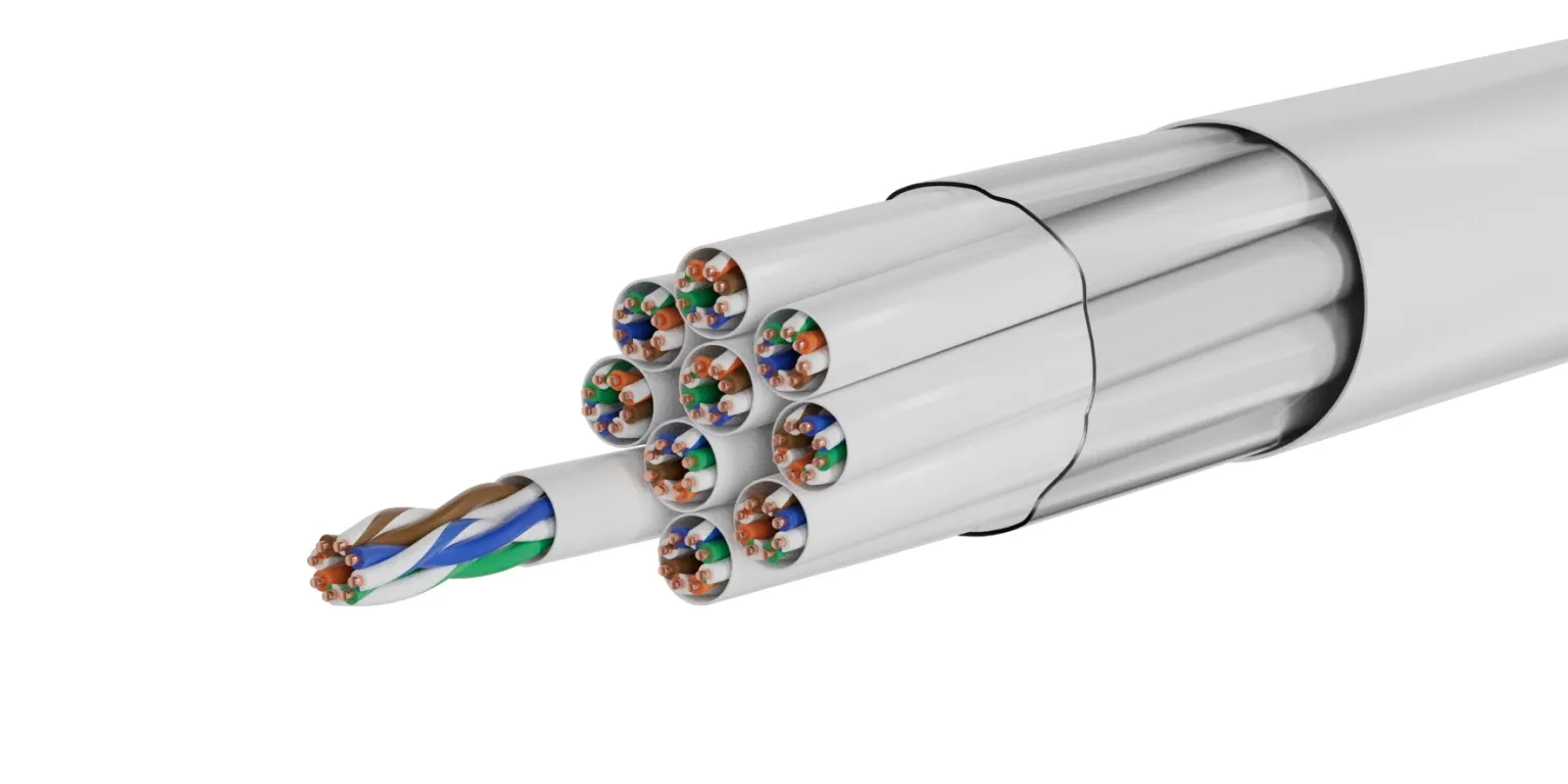 СегментЛАН U/UTP Cat5e ZHнг(А)-HF 10х(4х2х0,52)