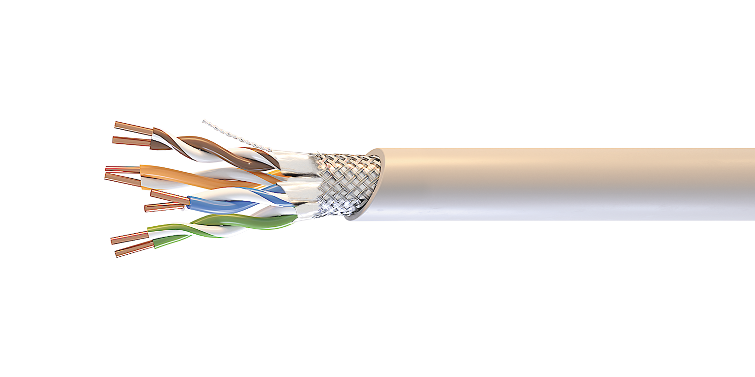 СегментЛАН S/FTP Cat6A PVCLSнг(А)-LS