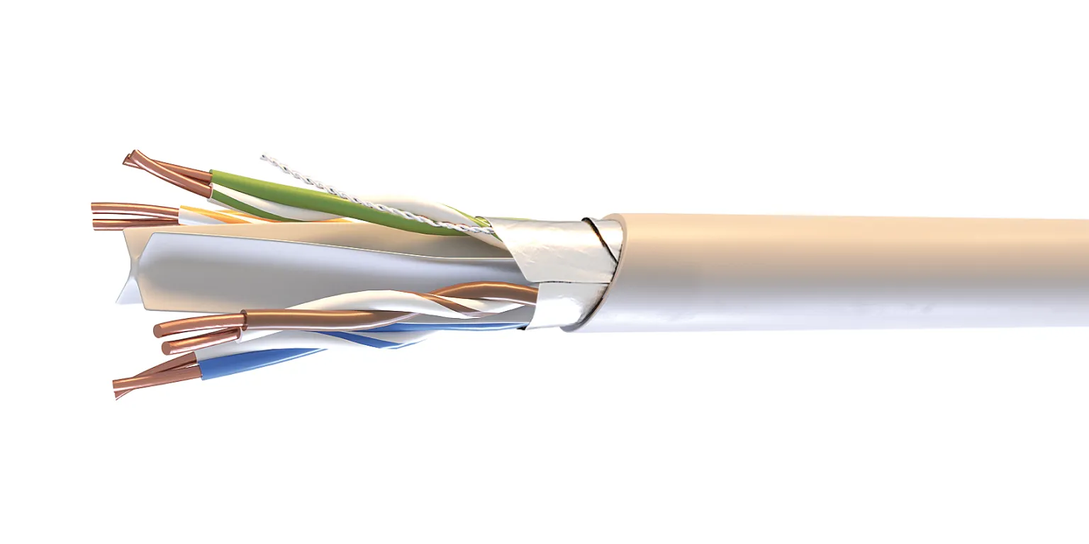 СегментЛАН F/UTP Cat6 PVCLSнг(А)-LS