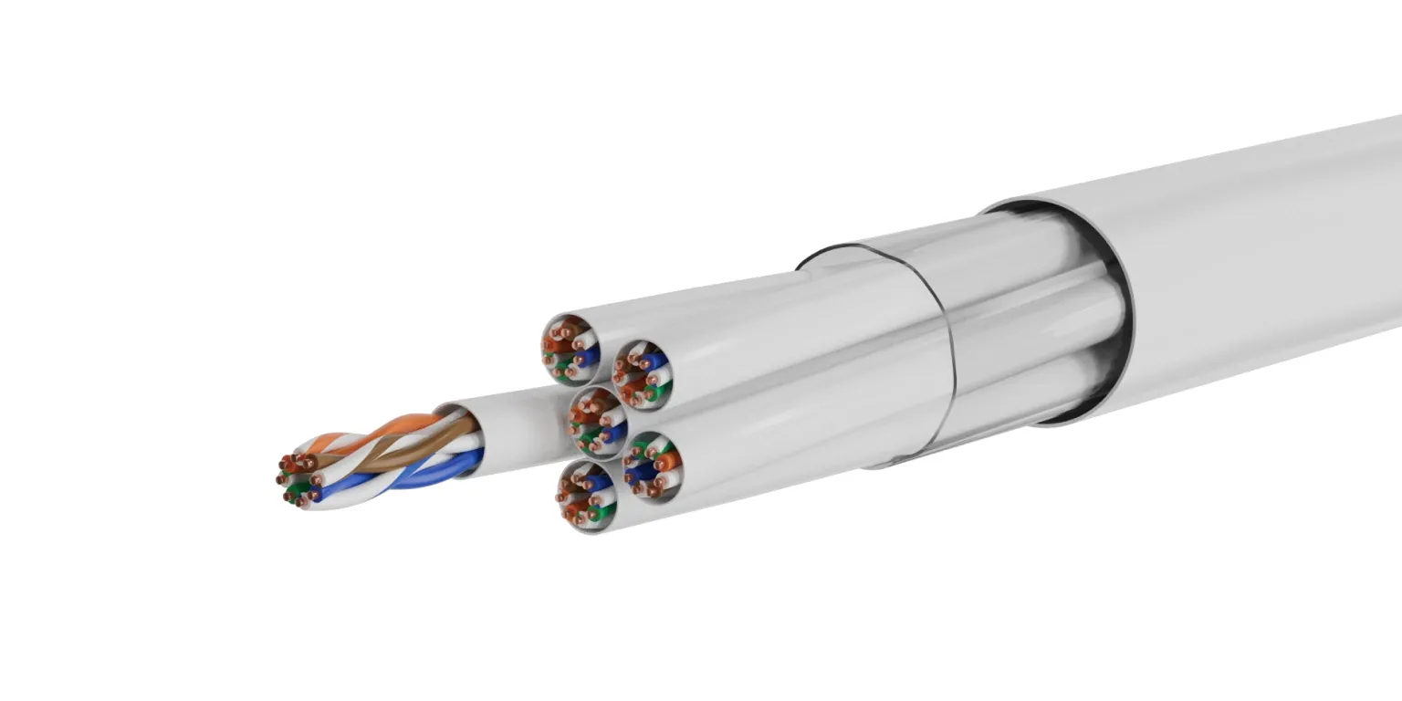 СегментЛАН U/UTP Cat5e ZHнг(А)-HF 6х(4х2х0,52)