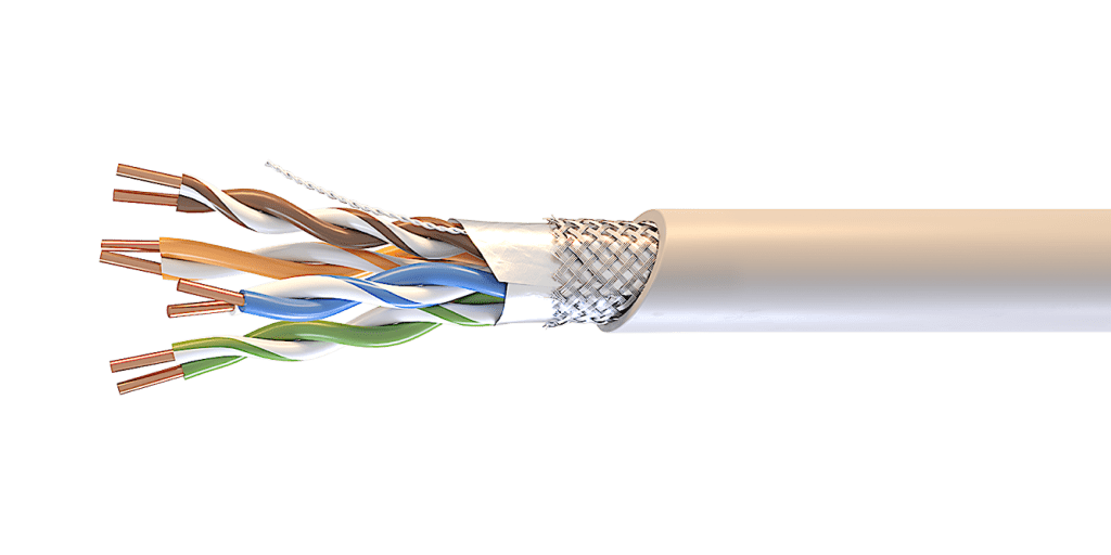 СегментЛАН SF/UTP Cat5e PVCLSнг(А)-FRLS