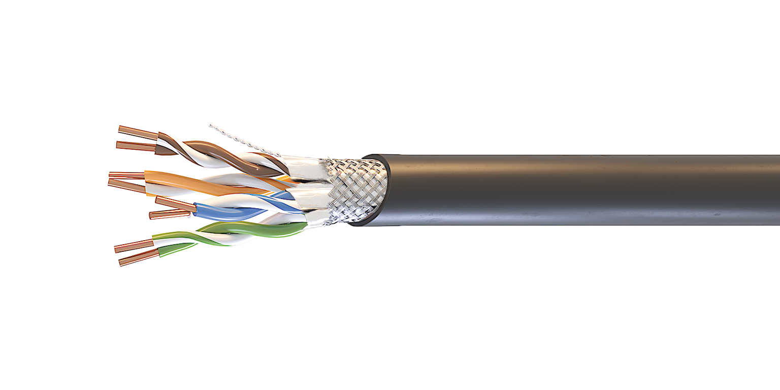 СегментЛАН S/FTP Cat6A ZHнг(А)-HF