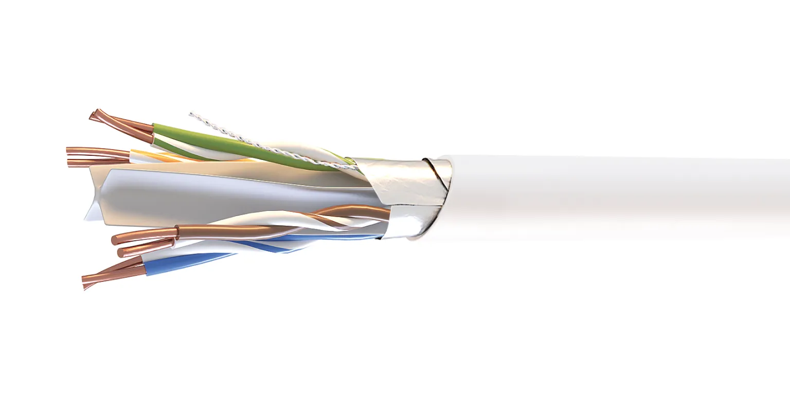 СегментЛАН F/UTP Cat6 PVCLSнг(А)-LSLTx