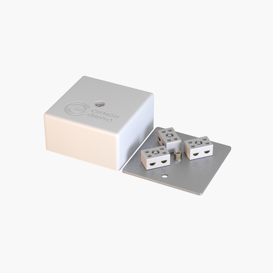 Коробки огнестойкие СЭ КЛМ-О (6к) IP-41 75x75x30